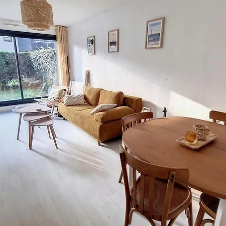 Avec Jardin Proche Et Commerces - 4 Couchages, Parking Et Wifi - Fr-1-746-18 * 쿠르쇨 쉬르 메르